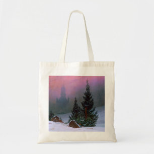 Winterlandschaft Caspar David Friedrich Tragetasche