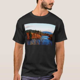 Winterlandschaft Columbia Gorge T-Shirt