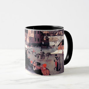Winterlandschaft. Fine Art Christmas Geschenk Tasse