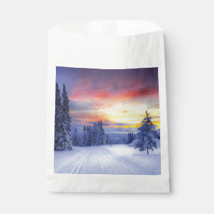 Winterlandschaft Geschenktütchen
