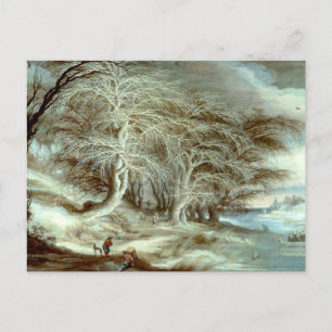 Winterlandschaft Gijsbrecht Leytens Feiertagspostkarte