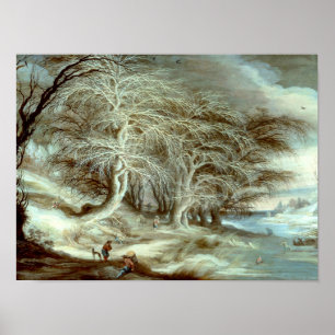 Winterlandschaft Gijsbrecht Leytens Poster