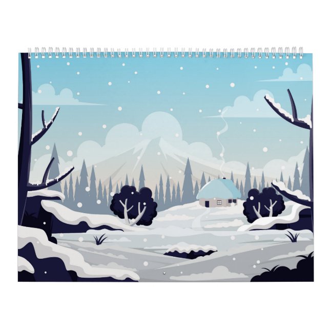 Winterlandschaft Kalender (Titelbild)