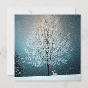 Winterlandschaft Karte