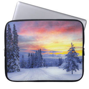 Winterlandschaft Laptopschutzhülle