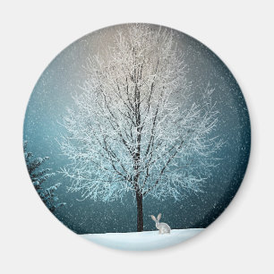 Winterlandschaft Magnet