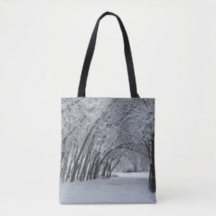 Winterlandschaft Maßgeschneiderte Mehrdruck-Tasche