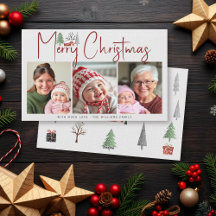 Winterlandschaft mit Bäumen, Schnee Foto Weihnacht