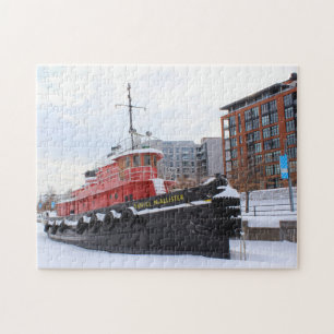 Winterlandschaft Montreal. Puzzle