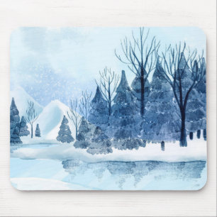 Winterlandschaft Mousepad