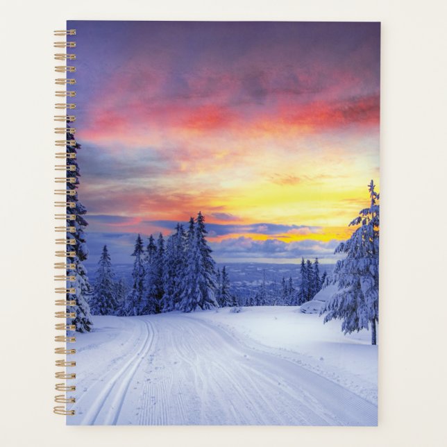 Winterlandschaft Planer (Vorderseite)