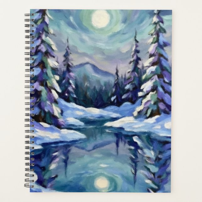 Winterlandschaft  planer (Vorderseite)