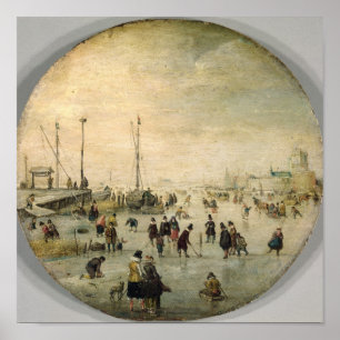 Winterlandschaft Poster