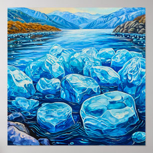 Winterlandschaft Poster