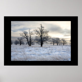 Winterlandschaft Poster