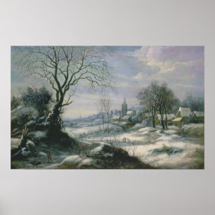 Winterlandschaft Poster
