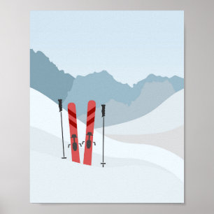 Winterlandschaft Poster