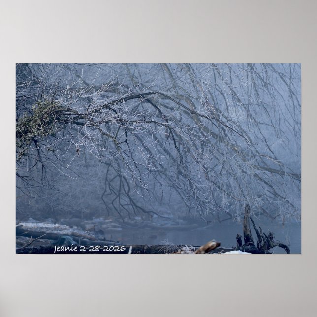 Winterlandschaft  poster (Vorne)