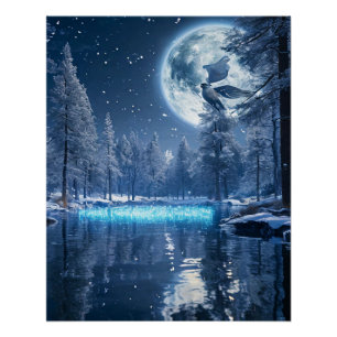 Winterlandschaft Poster