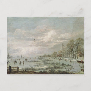 Winterlandschaft Postkarte