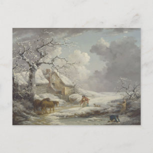 Winterlandschaft Postkarte
