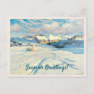Winterlandschaft Postkarte