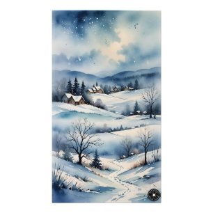 Winterlandschaft Print Fotodruck