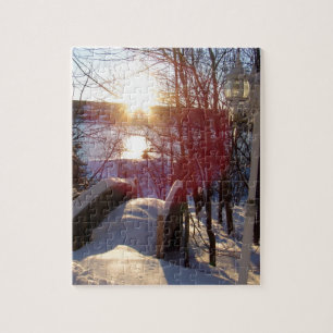 Winterlandschaft Puzzle