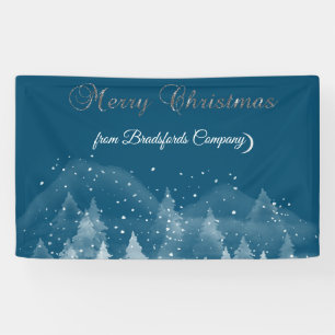 Winterlandschaft Schnee Banner