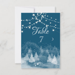 Winterlandschaft Schnee Einladung