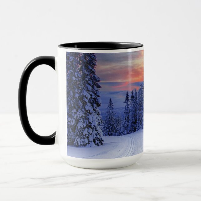 Winterlandschaft Tasse (Links)