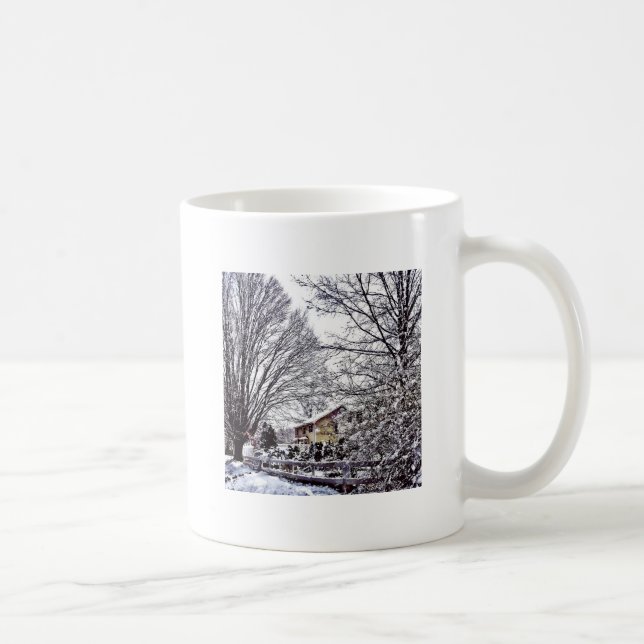 Winterlandschaft Tasse (Rechts)