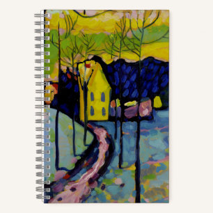 Winterlandschaft von Wassily Kandinsky Notizbuch
