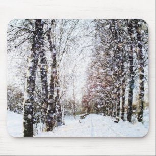 Winterlandschaftweihnachten Mousepad