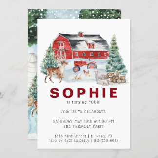 Winterlandwirt | Einladung zum Geburtstag von Stal