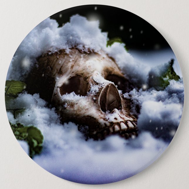 Winterleben IV Button (Vorderseite)