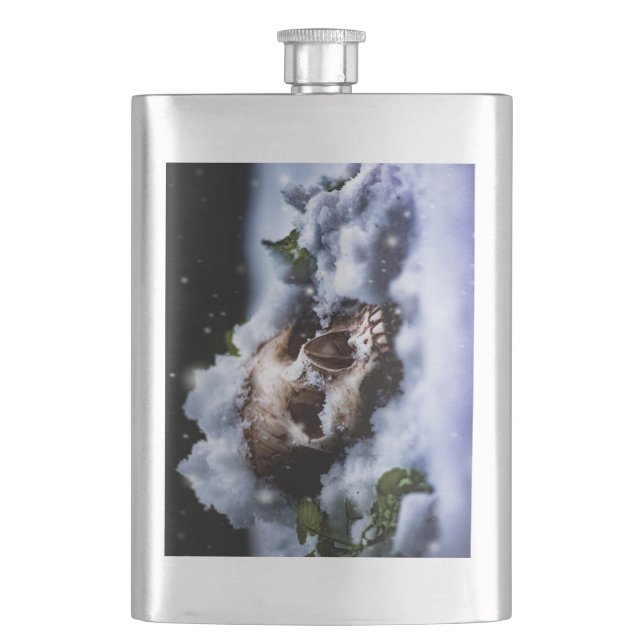 Winterleben IV Flachmann (Vorderseite)