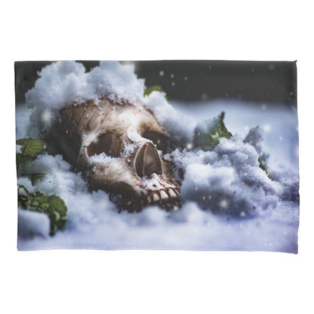 Winterleben IV Kissenbezug (Vorderseite)