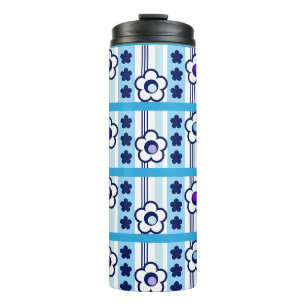 Winterliche Blume Thermosbecher