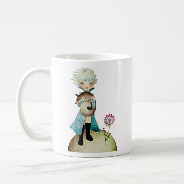 Winterlicher Prinz Mug Tasse (Links)