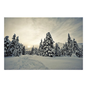 Wintermagie Fotodruck