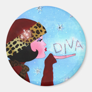 "Wintermagie" Magnet