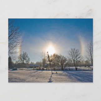Wintermagie Postkarte