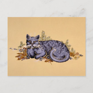 Wintermäntel Postkarte