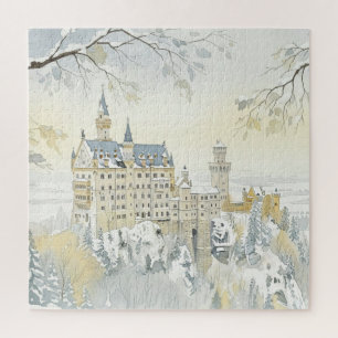 Wintermärchen: Das verzauberte Schloss Puzzle