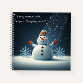 Wintermärchen-Notebook Notizbuch