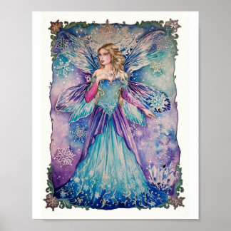 Wintermärchen-Poster Poster