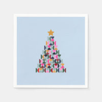 Wintermarkt 10 farbenfroher Weihnachtsbaum