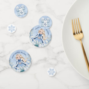 Wintermesse Princess Blonde Hair Konfetti