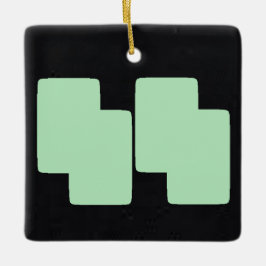 Winterminze 5 | MERRY CHRISTMAS | m3galleryStudio Keramikornament